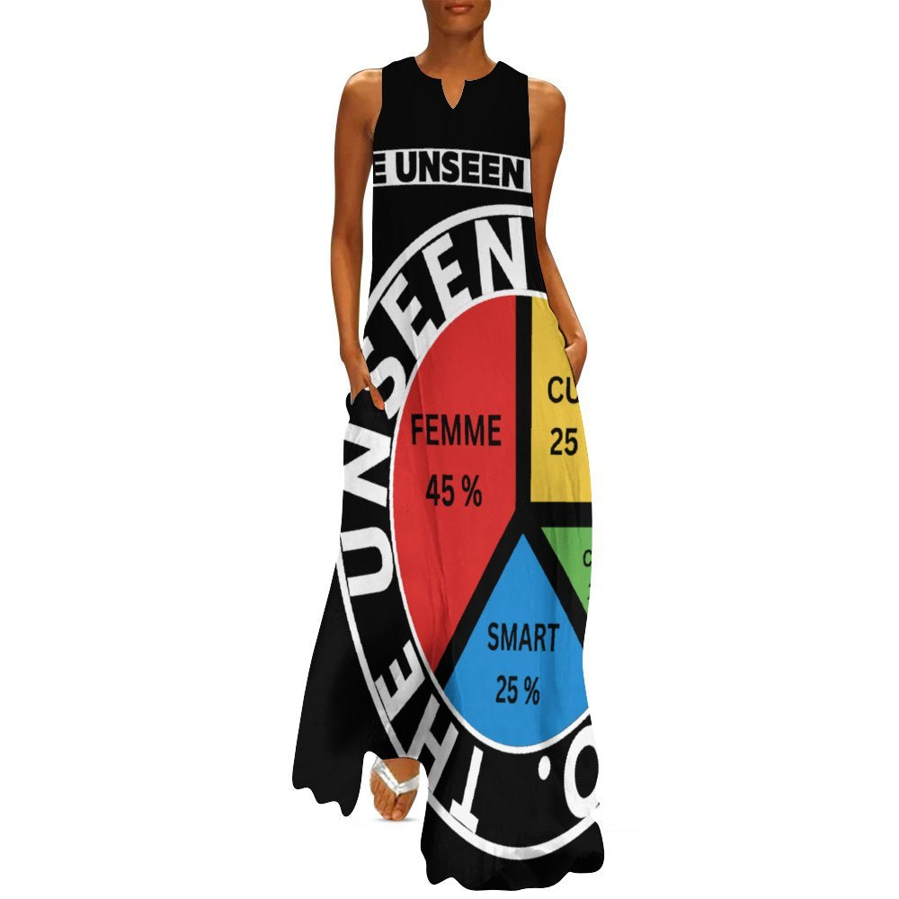 110% FEMME BLACK DRESS 3 TO 4 WEEKS DELIVERY - MADE TO ORDER