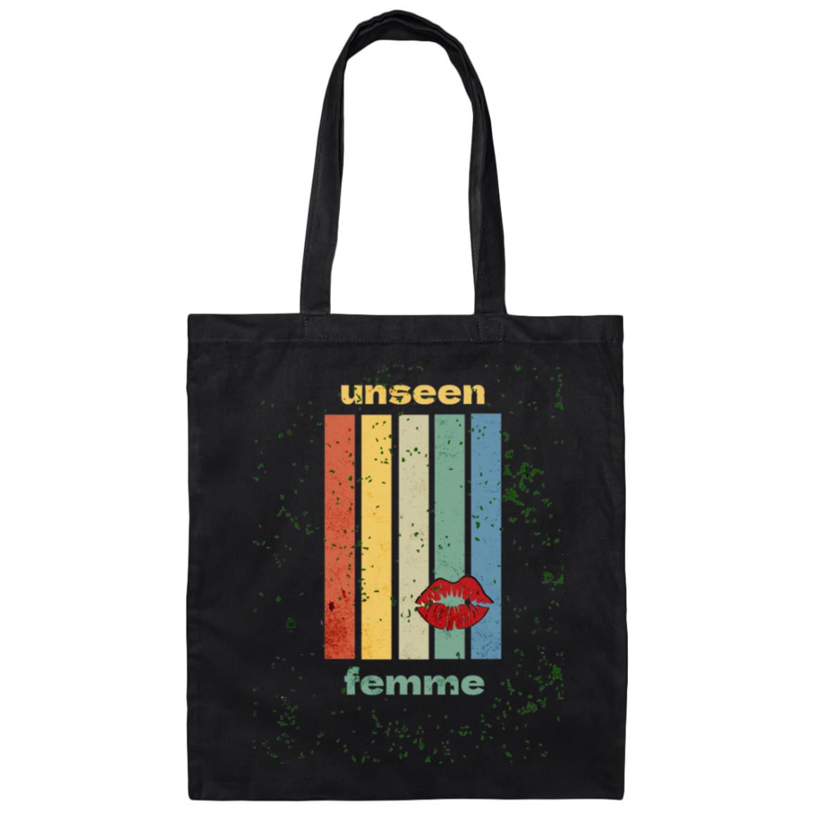 SMALL RAINBOW Canvas Tote Bag