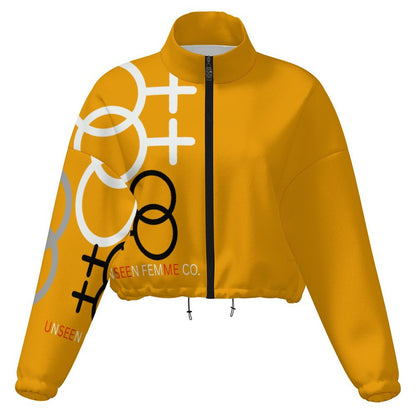 UNSEEN FEMME CROPPED Fleece Jacket - COMING SOON!
