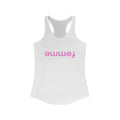 Feminine Racerback Tank Top, Summer Workout Shirt, Comfortable Spaghetti Strap Tee, Gift for Her, Casual Activewear