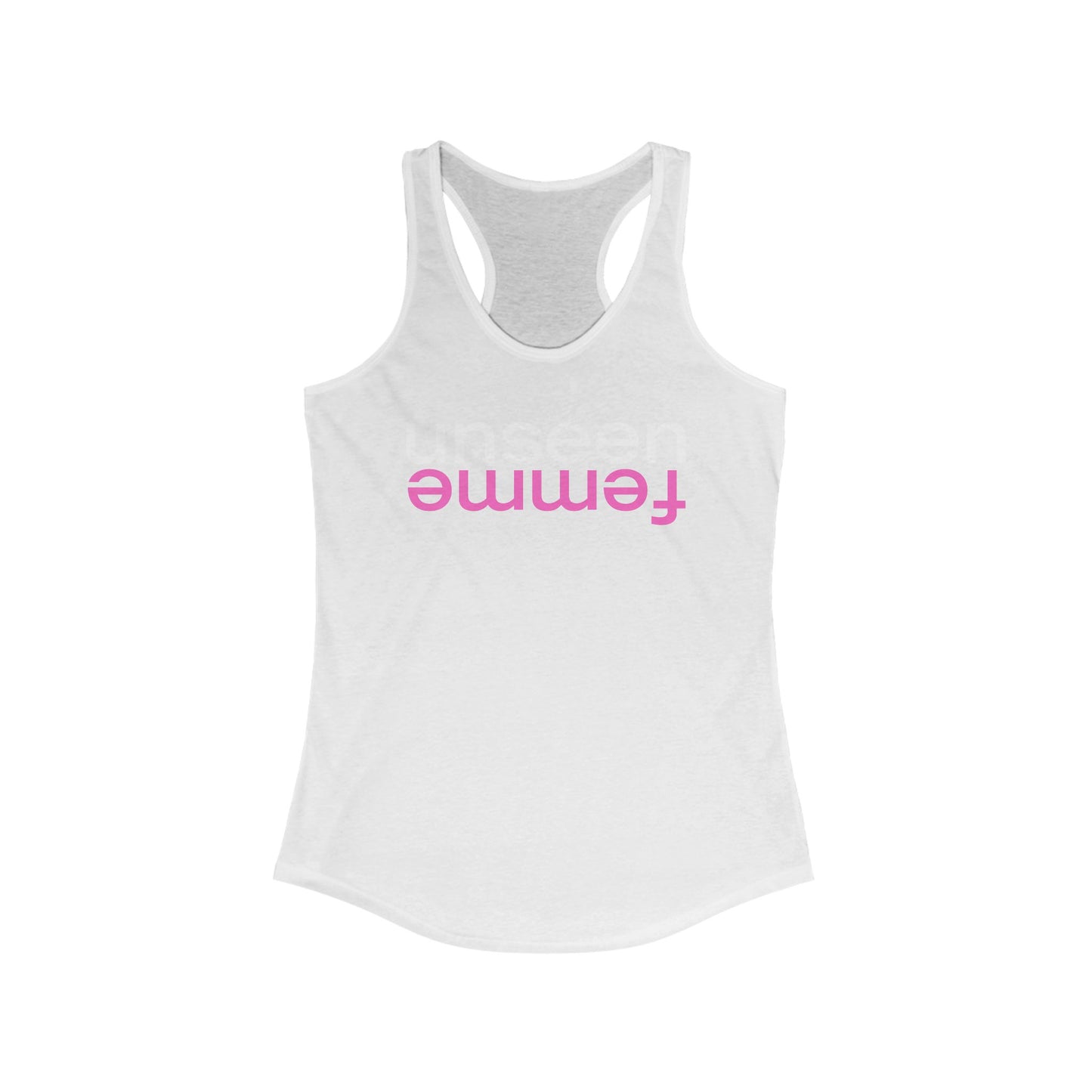 Feminine Racerback Tank Top, Summer Workout Shirt, Comfortable Spaghetti Strap Tee, Gift for Her, Casual Activewear