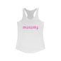Feminine Racerback Tank Top, Summer Workout Shirt, Comfortable Spaghetti Strap Tee, Gift for Her, Casual Activewear
