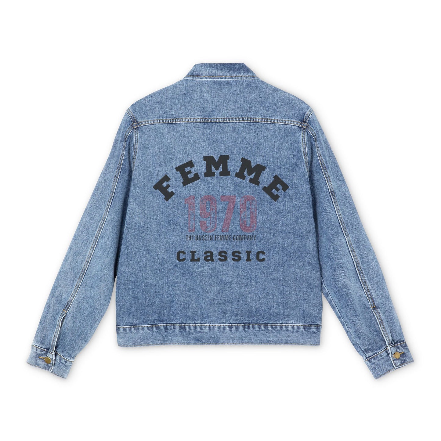 CLASSIC 1970s Femme Jean Jacket