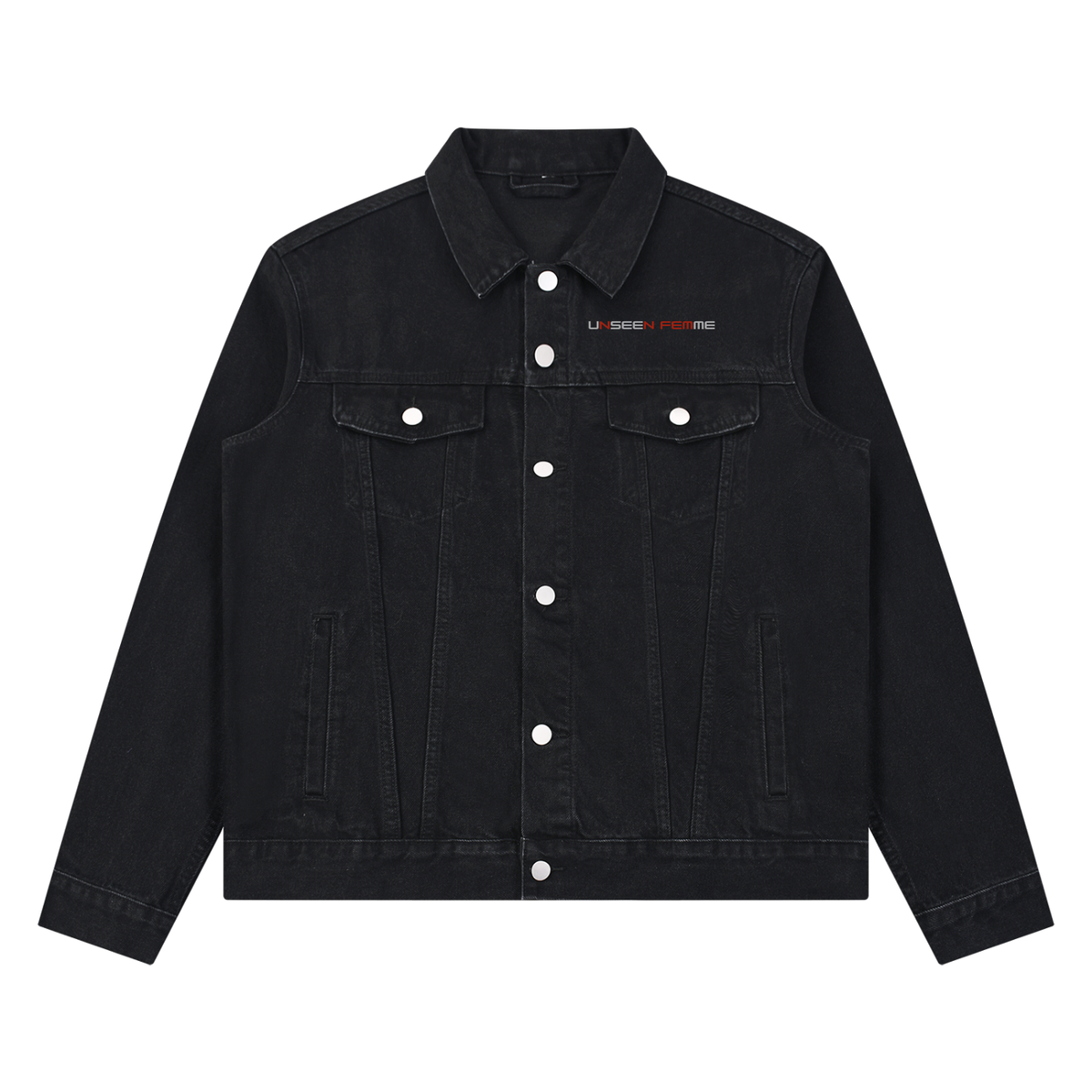 LIFE IS TOO SHORT DATE WOMEN Vintage Wash Jean Jacket