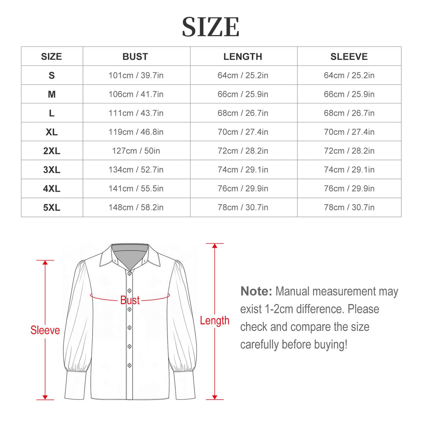 Life is too short Date Women Lantern Sleeve Shirt
