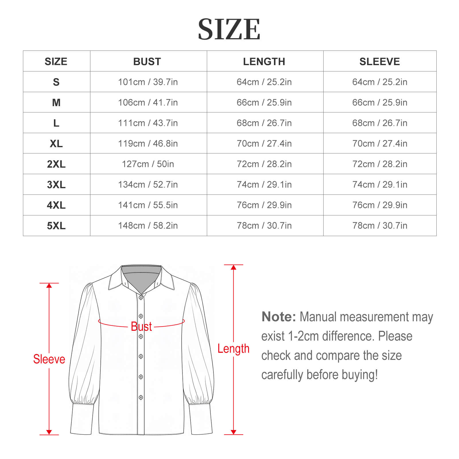 Life is too short Date Women Lantern Sleeve Shirt