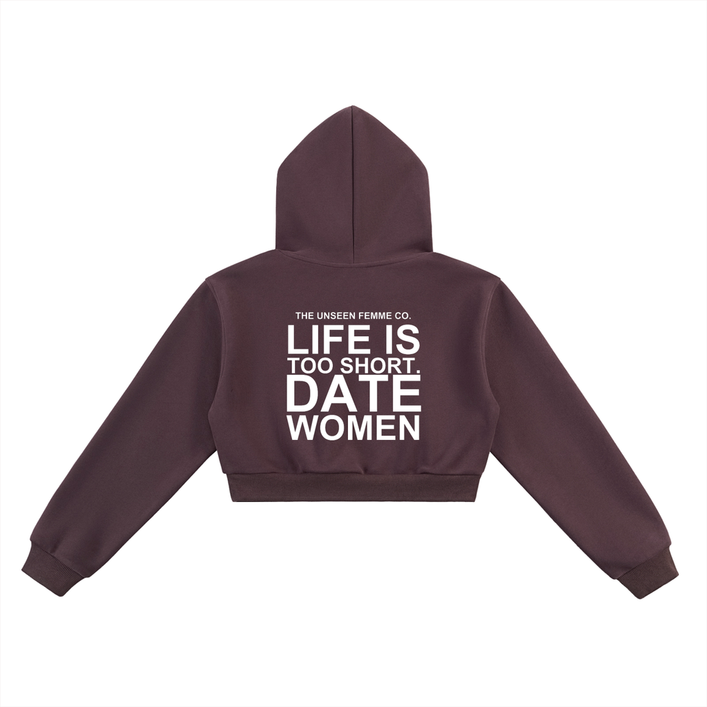 Life is Too Short Date Women Straight-Leg Sweatsuit