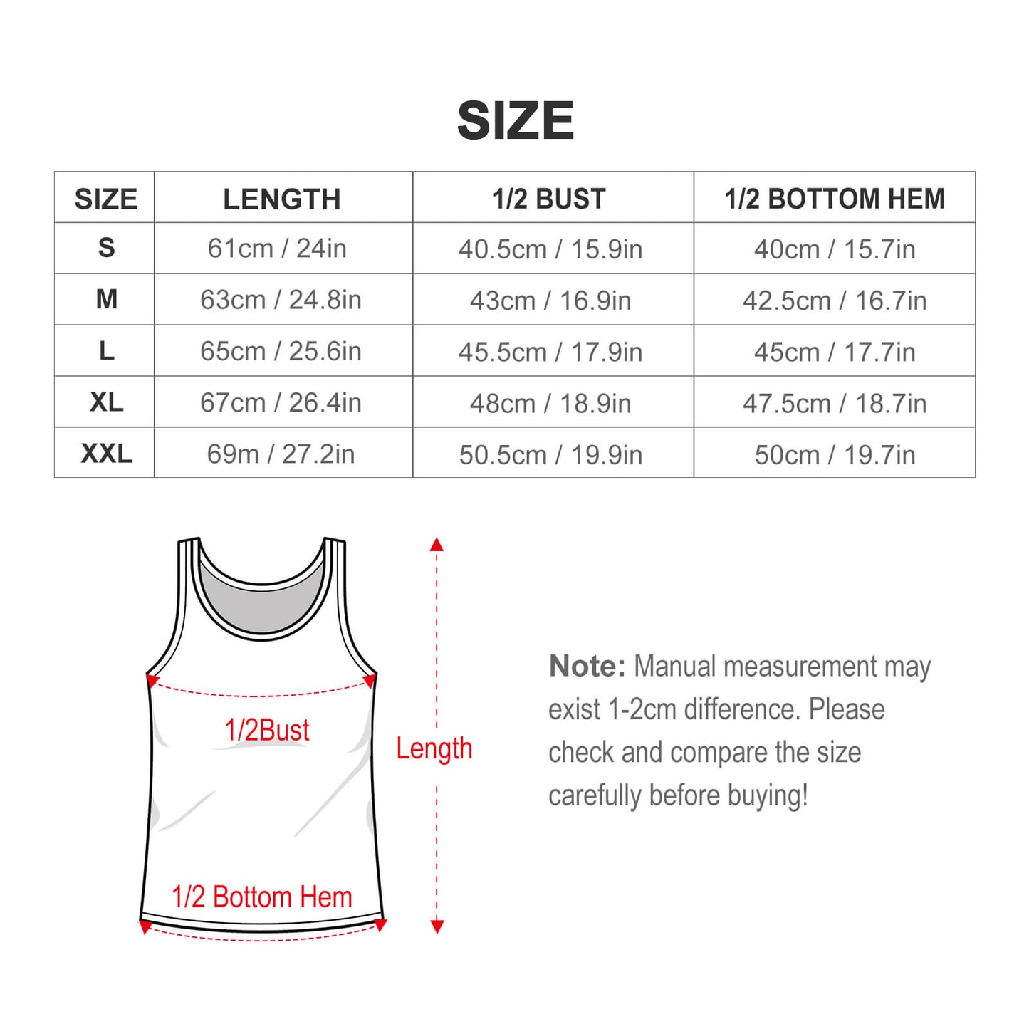 Unseen Femme Short Tank Top