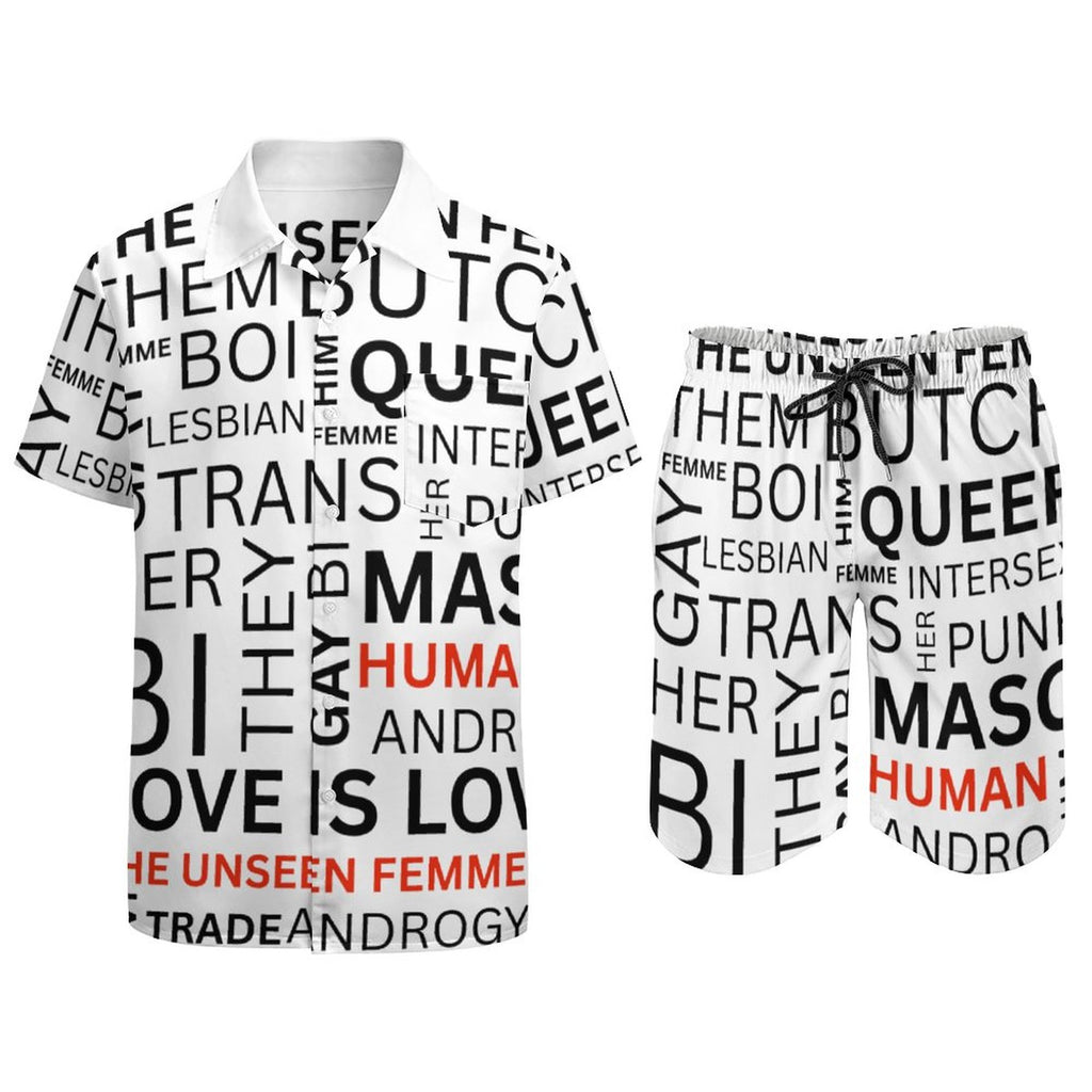 GAY WORDS SHORT SET