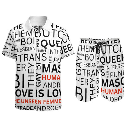 GAY WORDS SHORT SET