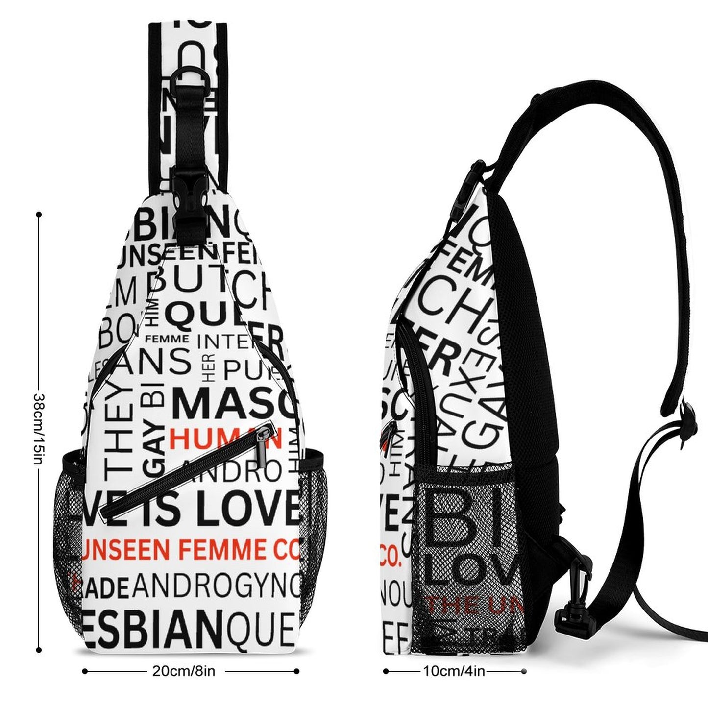 GAY WORDS STRAP PAC