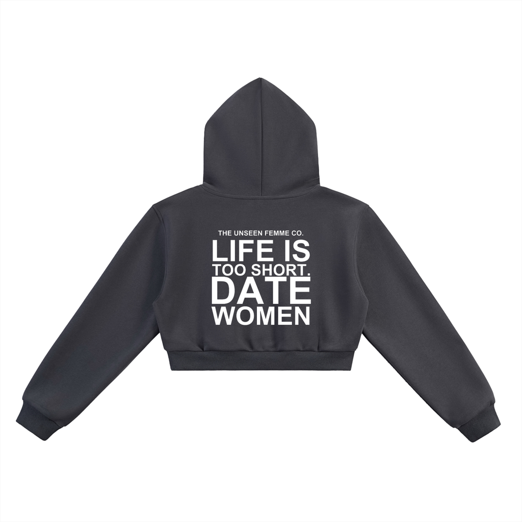 Life is Too Short Date Women Straight-Leg Sweatsuit
