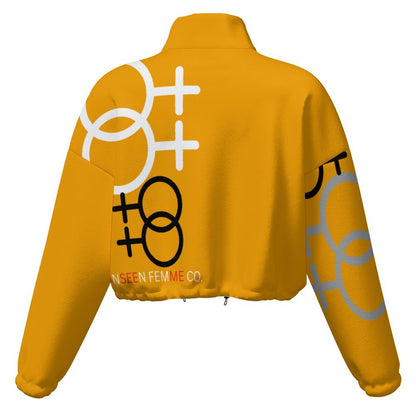 UNSEEN FEMME CROPPED Fleece Jacket - COMING SOON!
