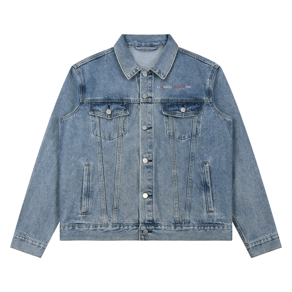 LIFE IS TOO SHORT DATE WOMEN Vintage Wash Jean Jacket