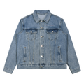 LIFE IS TOO SHORT DATE WOMEN Vintage Wash Jean Jacket
