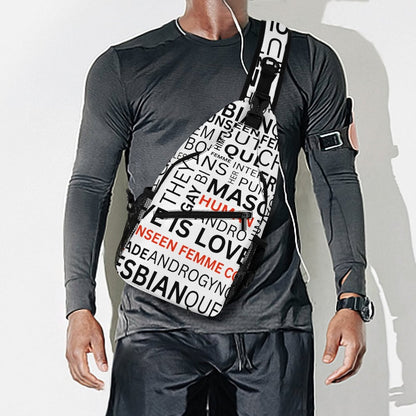 GAY WORDS STRAP PAC