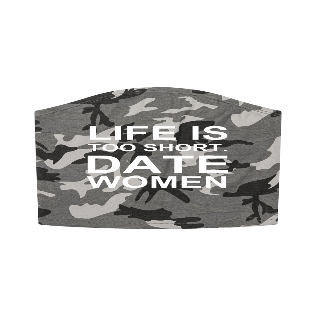 Women’s Camo Cropped Tube Top