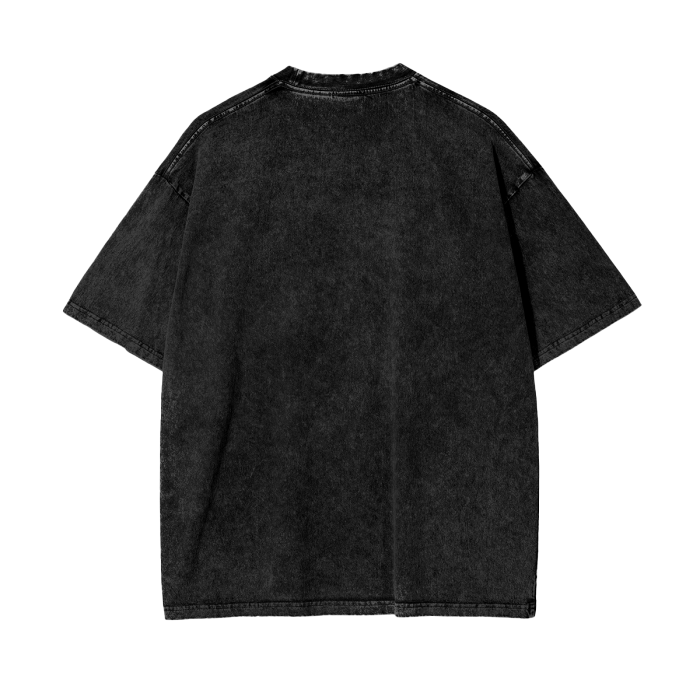 UNSEEN FEMME Acid Wash Oversize T-Shirt -