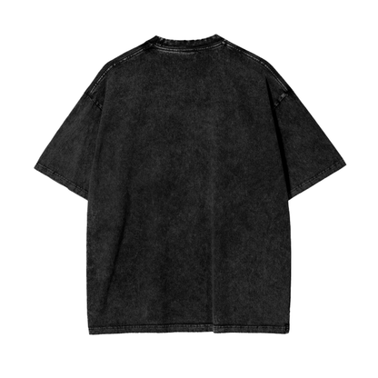 UNSEEN FEMME Acid Wash Oversize T-Shirt -