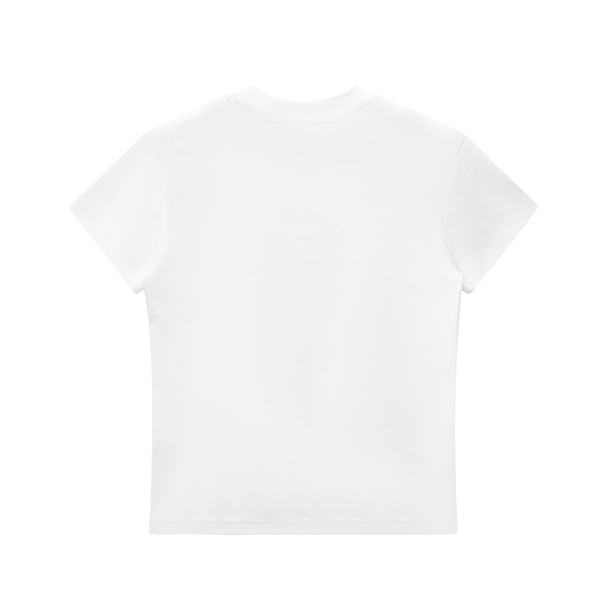 CUSTOM TEE SHIRTS - Essential Bodycon Crewneck T-Shirt