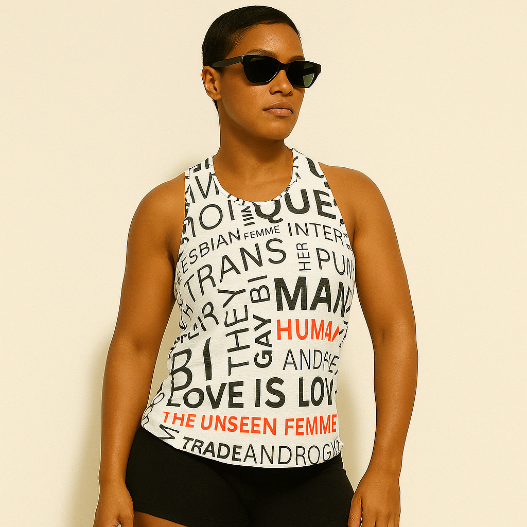 GAY WORDS! TANK TOP