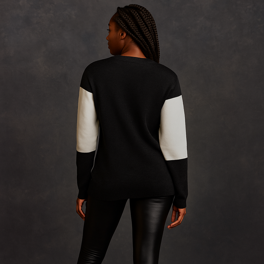 Unseen Femme (SEE ME) LOGOKnitted crew neck sweater