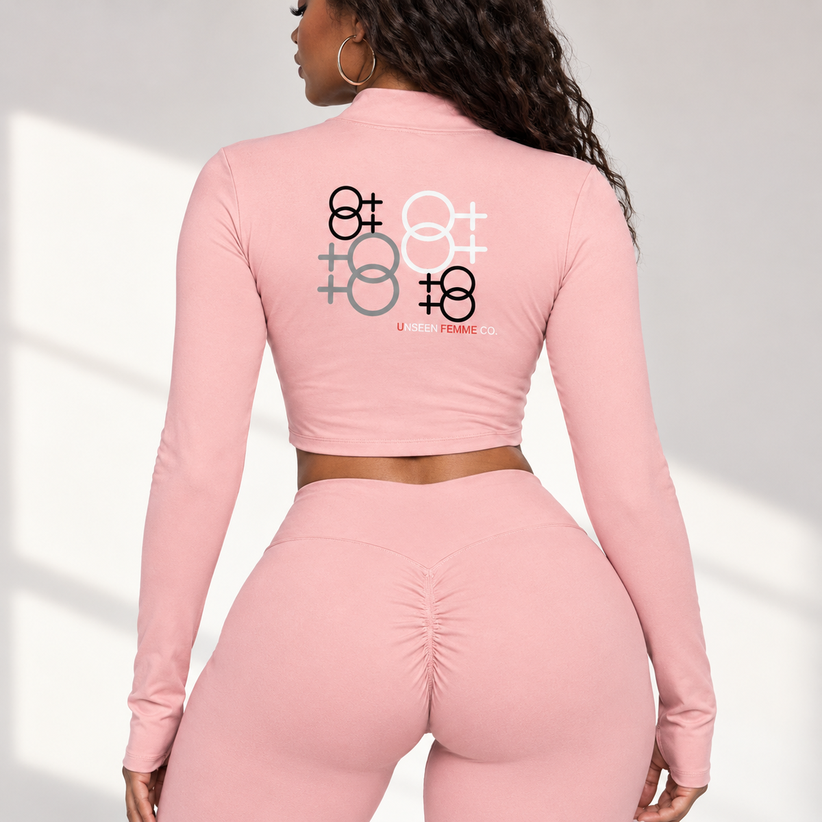 Women’s 3 Piece High Waisted Yoga Set