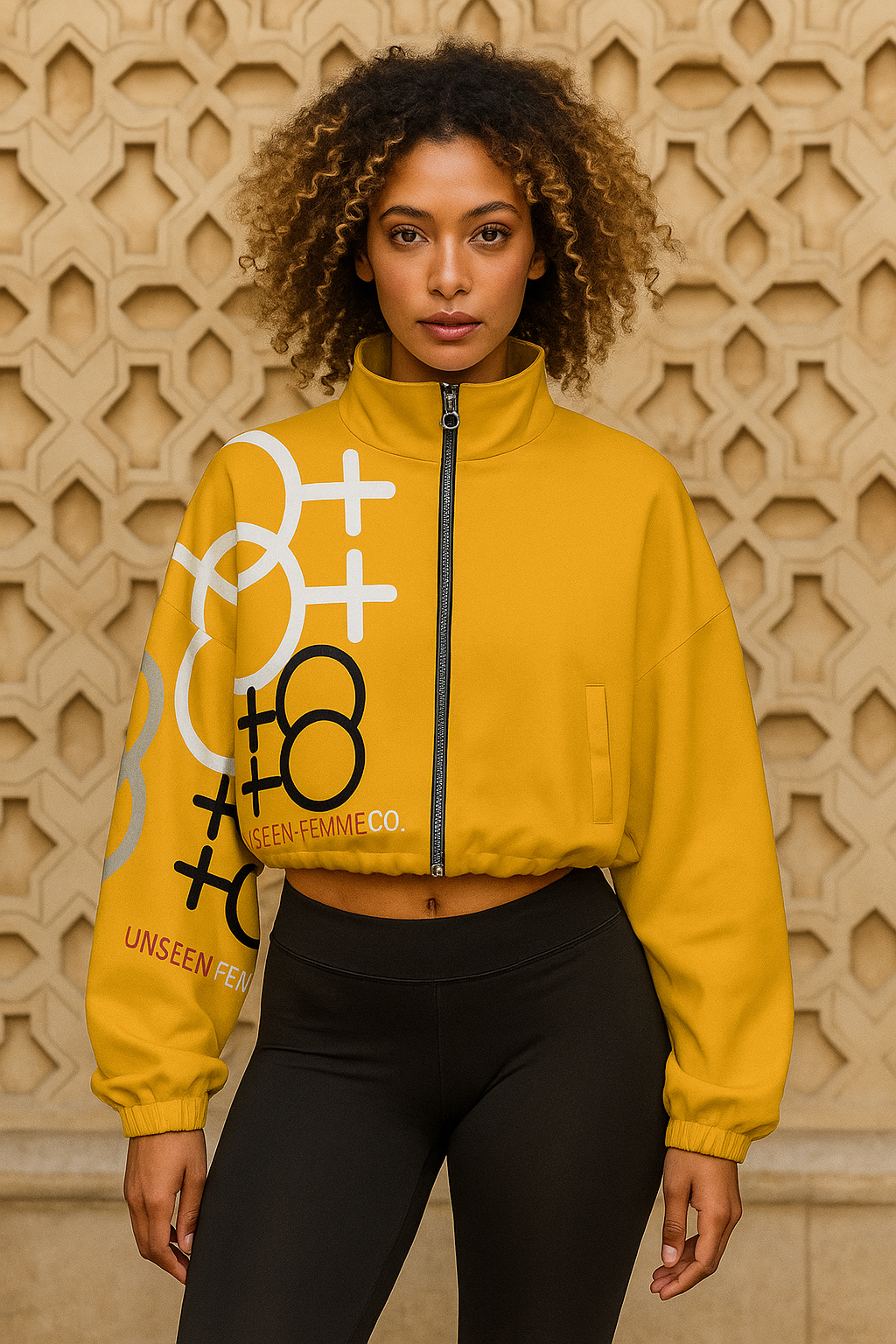 UNSEEN FEMME CROPPED Fleece Jacket - COMING SOON!