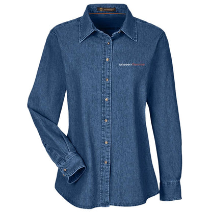 Unseen Femme Long Sleeve Denim Shirt