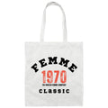 1970s Femme Classic Small  Canvas Tote Bag