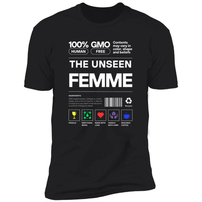 100% FEMME Premium Short Sleeve T-Shirt