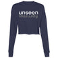 UNSEEN FEMME Cropped Fleece Crew