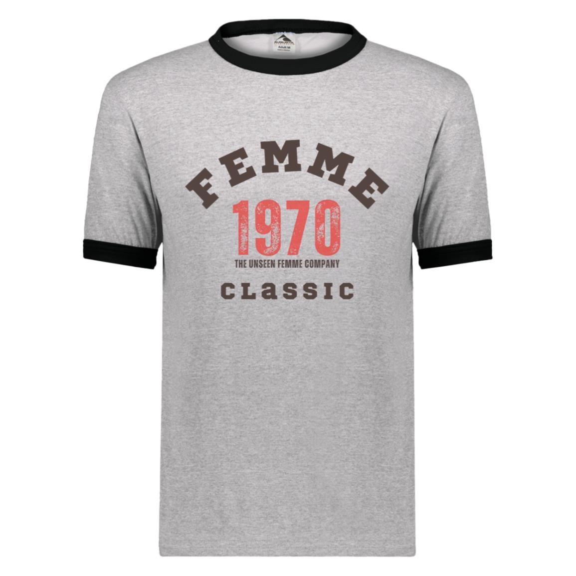 Classic Femme 1970 Unisex Ringer Tee