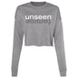 UNSEEN FEMME Cropped Fleece Crew