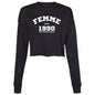 1990'sFEMME Cropped Fleece Crew
