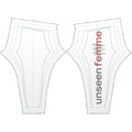 UNSEEN FEMME PINK/GRAY LOGO YOGA/Leggings PANTS ONLY