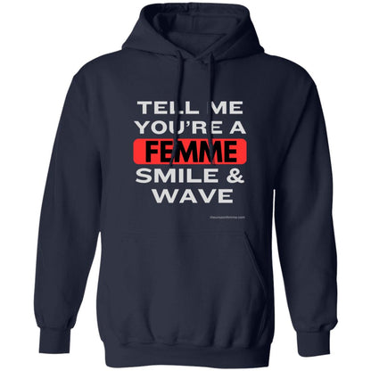 SMALL BUSNIESS SATURDAY SALE!!!! TELL ME! Pullover Hoodie 8 oz