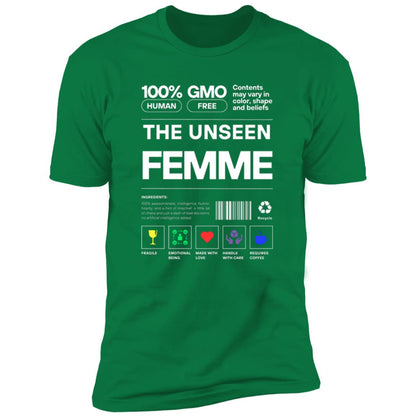 100% FEMME Premium Short Sleeve T-Shirt