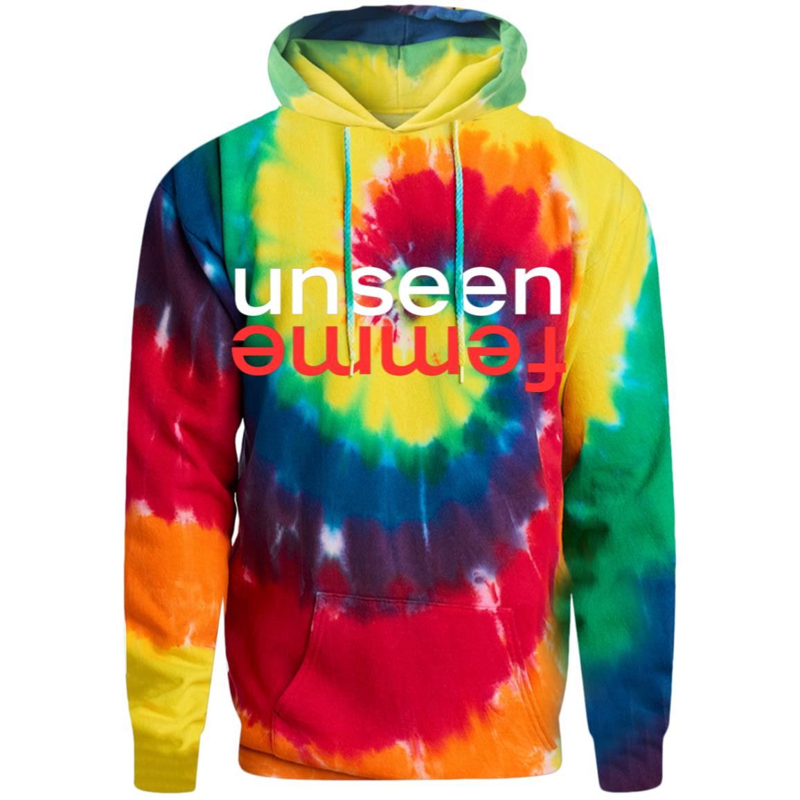 UNSEEN FEMME UNISEX Tie-Dye Pullover Hoodie NEW SKU
