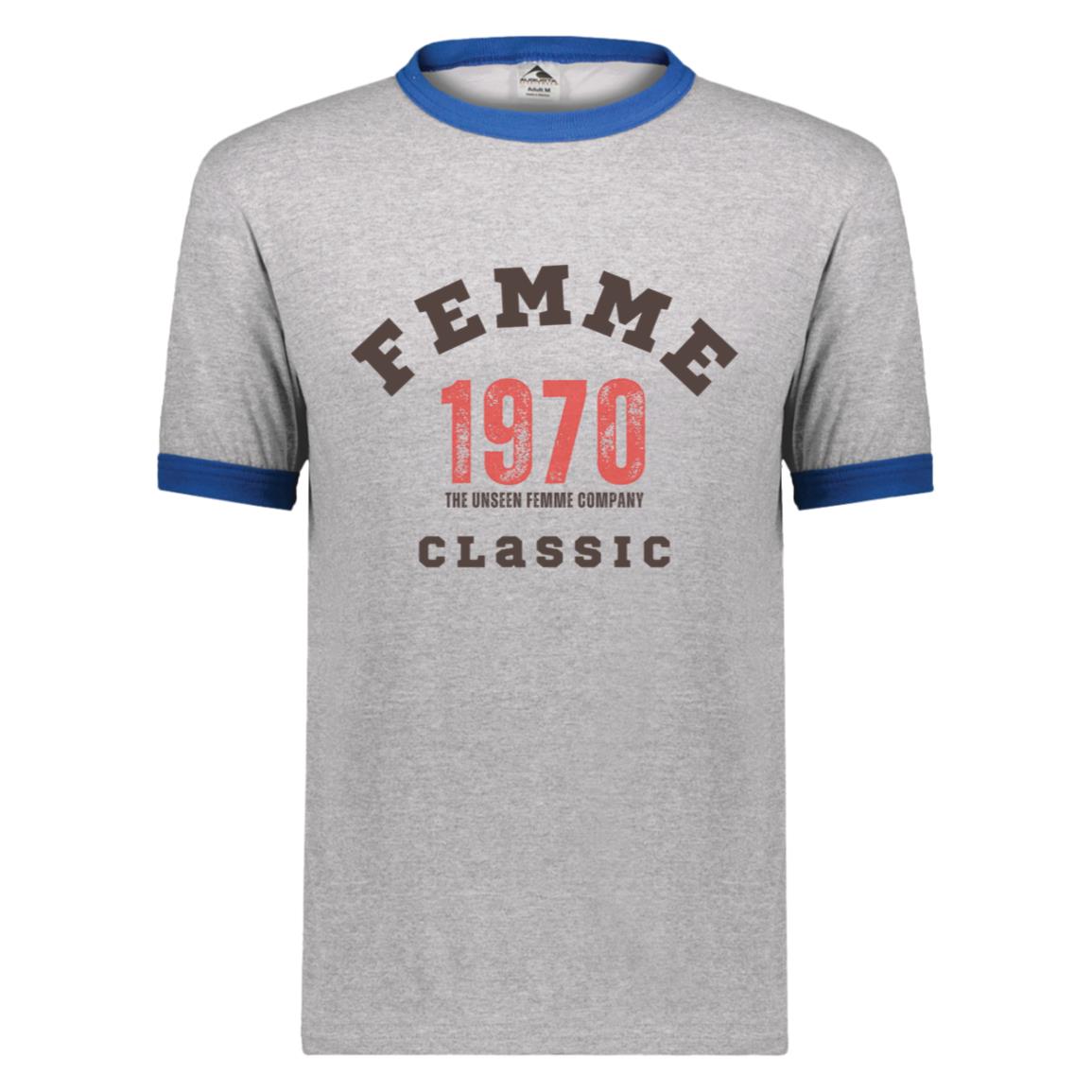 Classic Femme 1970 Unisex Ringer Tee