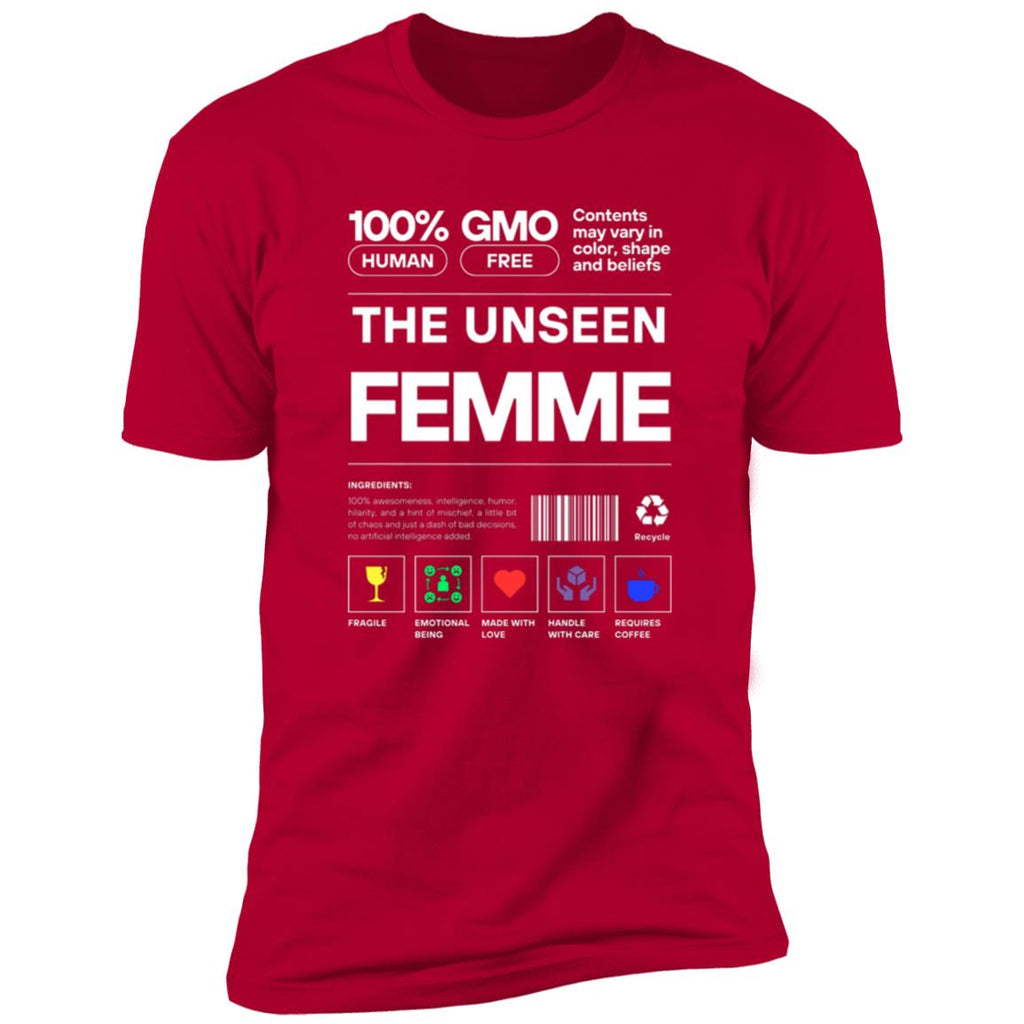100% FEMME Premium Short Sleeve T-Shirt