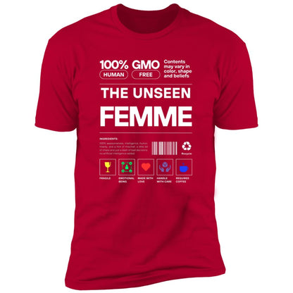 100% FEMME Premium Short Sleeve T-Shirt