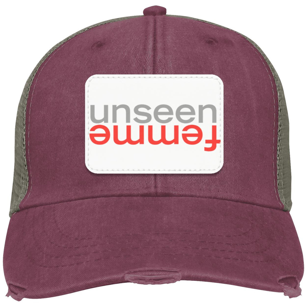UNSEEN FEMME Distressed Ollie Cap