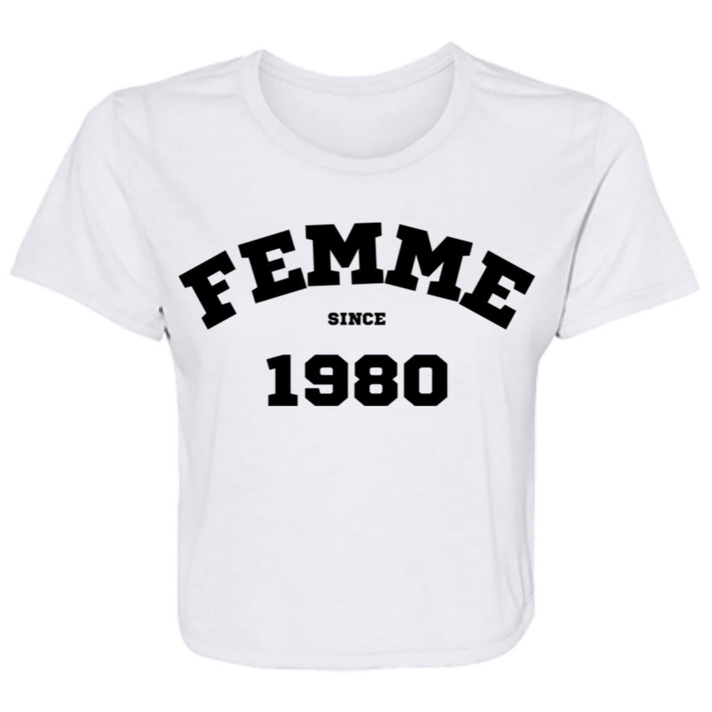 1980 Femme Cropped Tee