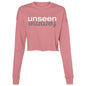 UNSEEN FEMME Cropped Fleece Crew