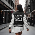DATE WOMEN Letterman Jacket