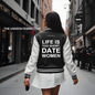 DATE WOMEN Letterman Jacket