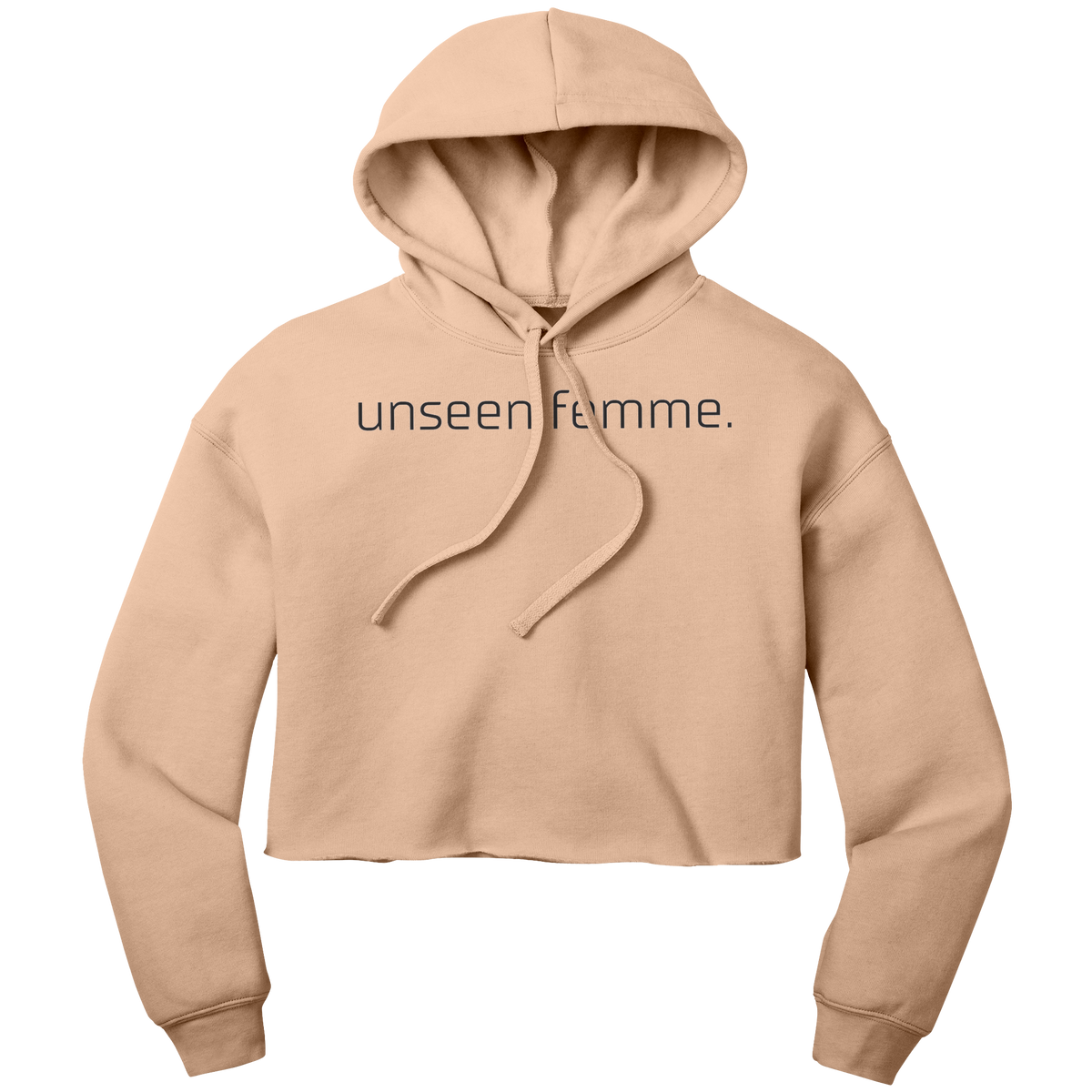 THE UNSEEN FEMME CROP HOODIE