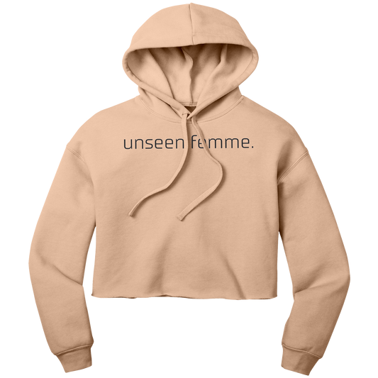 THE UNSEEN FEMME CROP HOODIE