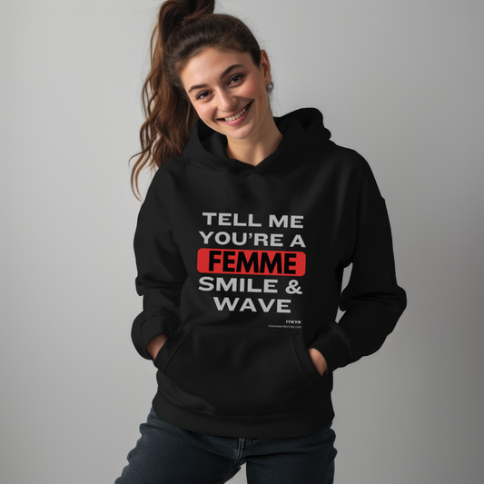 SMALL BUSNIESS SATURDAY SALE!!!! TELL ME! Pullover Hoodie 8 oz
